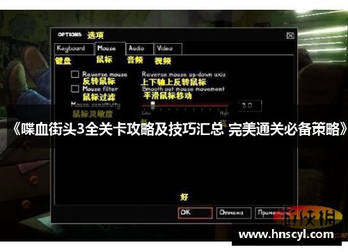 《喋血街头3全关卡攻略及技巧汇总 完美通关必备策略》